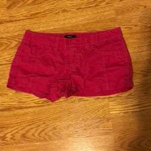 Pink short shorts